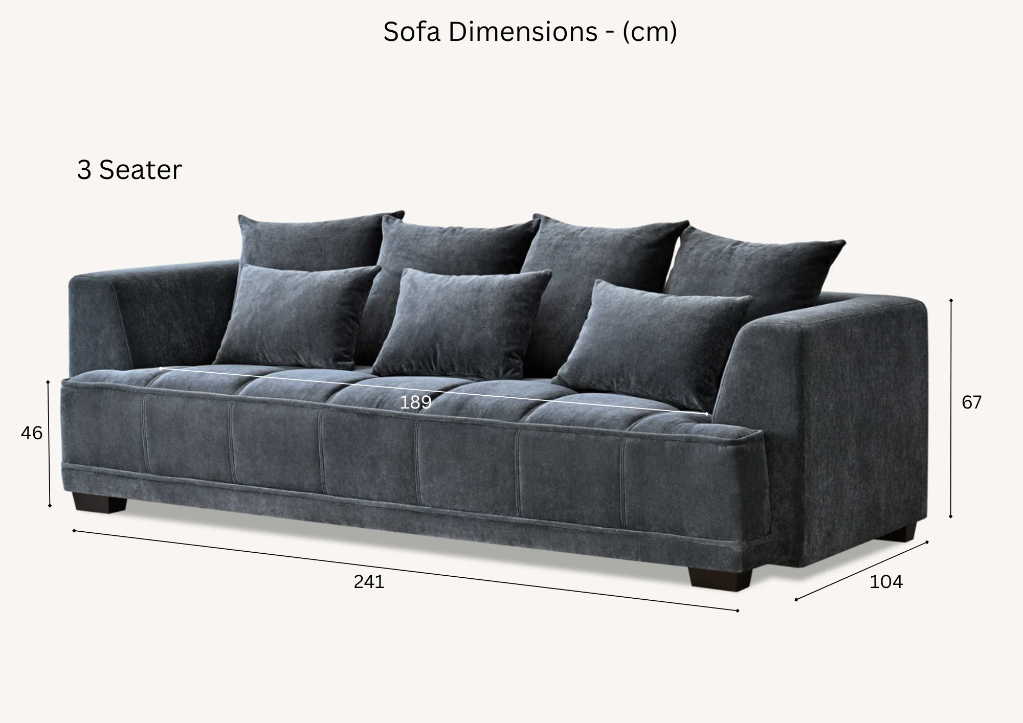 Aluxo Gramercy Group in Steel Velvet - Image 10