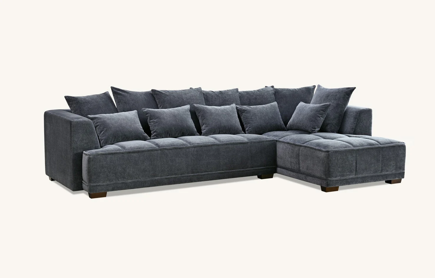 Aluxo Gramercy Group in Steel Velvet - Image 5