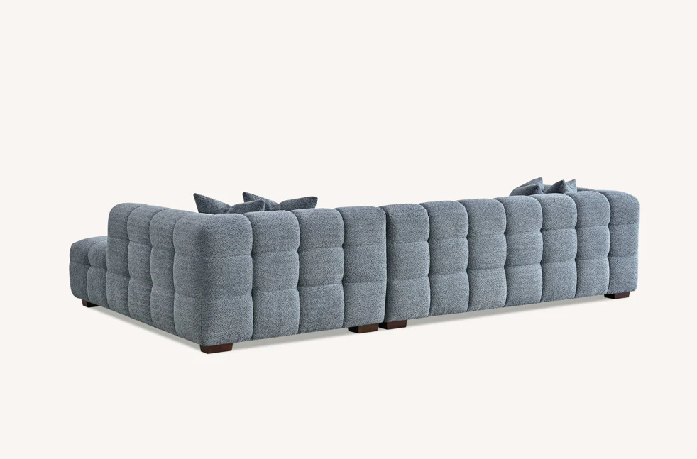 Aluxo Tribeca Corner Boucle Fabric Sofa Right Hand - Image 8