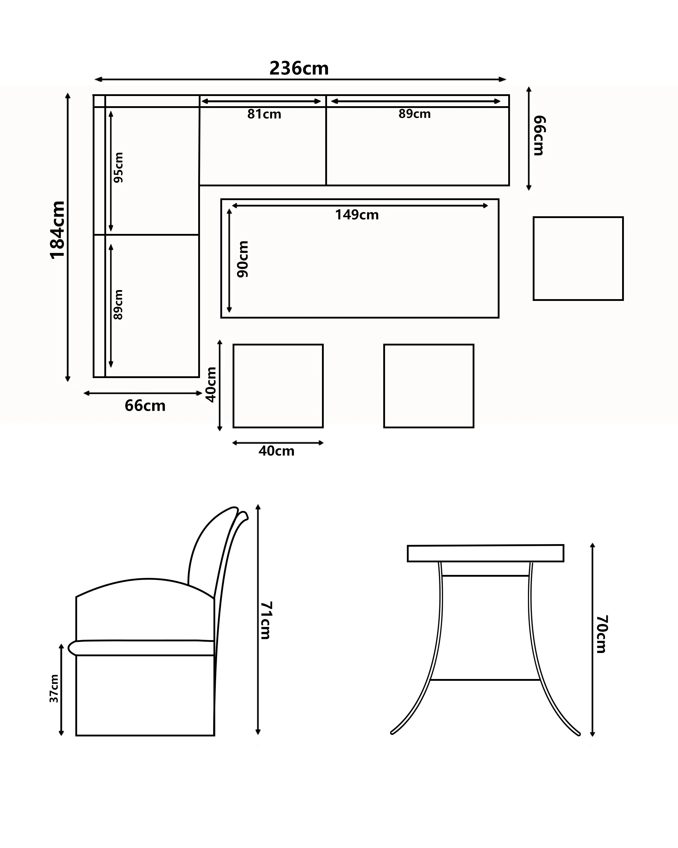 Myla 9 Seater Rattan Garden Furniture Set - Image 13