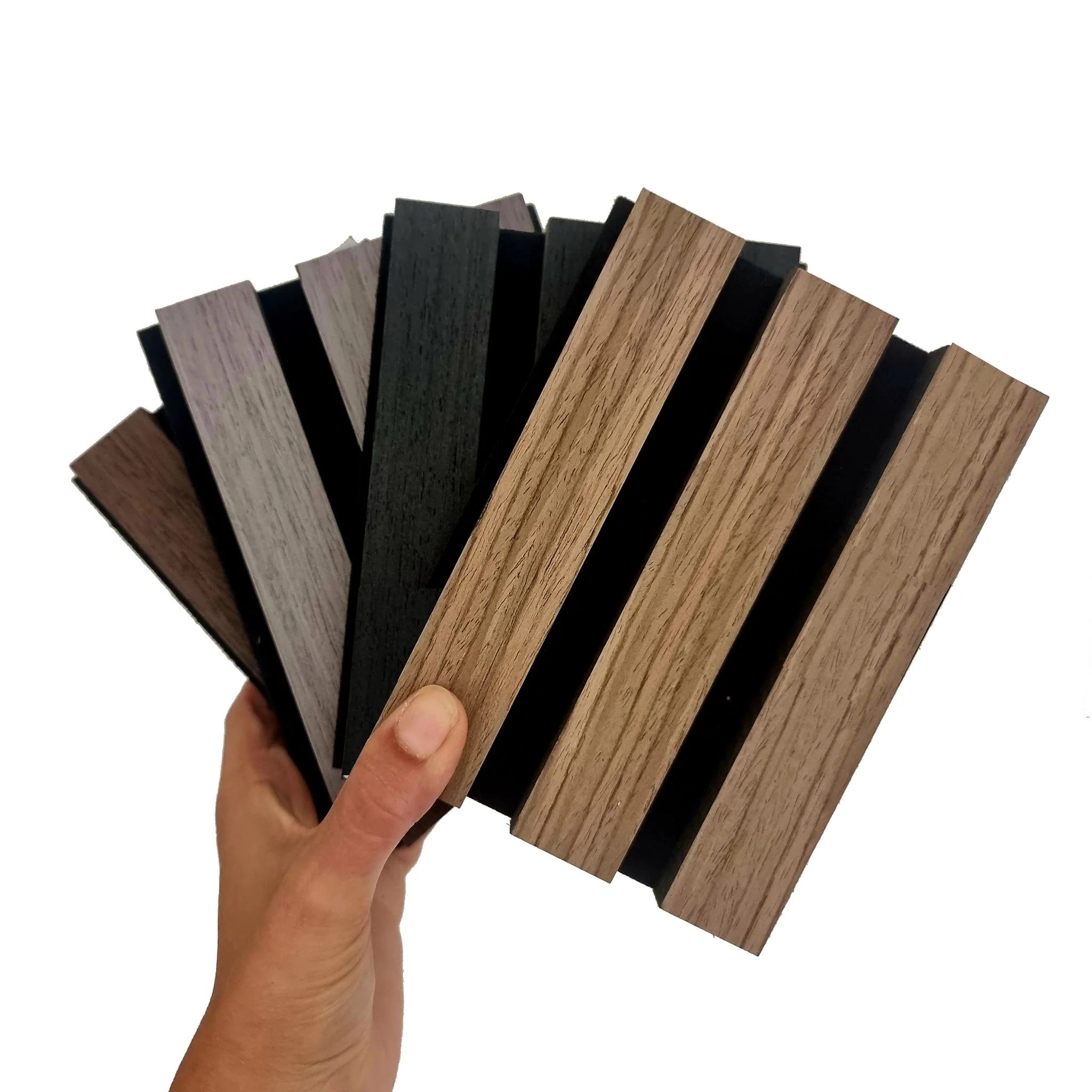 Pack Of 2 Real Wood Acoustic Slat Wall Panels (Light Oak) - Image 4