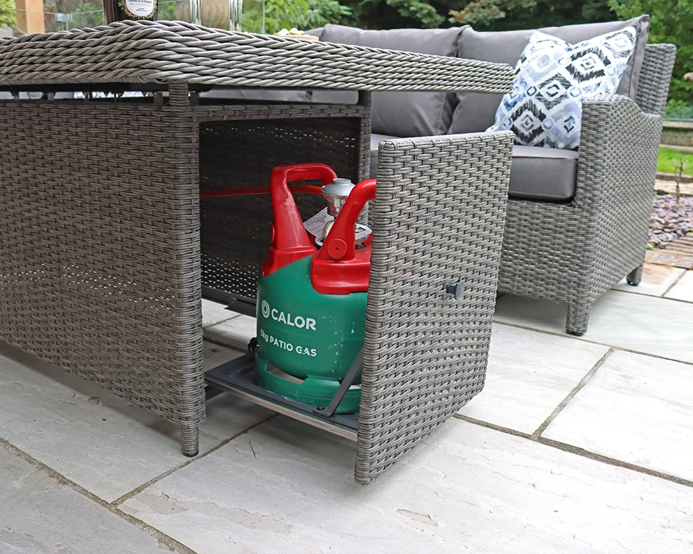Paris 9 Seater Rattan Garden Furniture Set With FIREPIT Table - Image 8