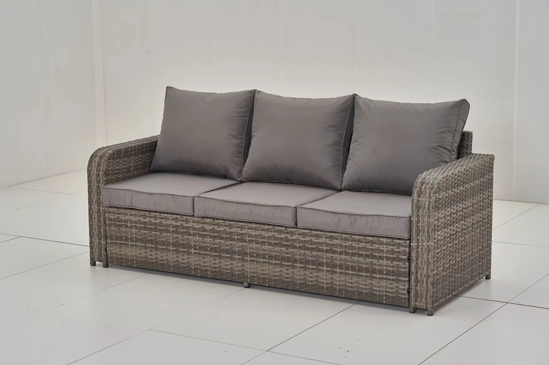 Sienna Recliner Rattan Garden Furniture Set With FIREPIT Table. PRE-ORDER - Image 6