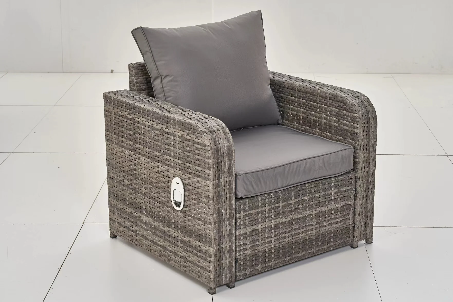 Sienna Recliner Rattan Garden Furniture Set With FIREPIT Table. PRE-ORDER - Image 7
